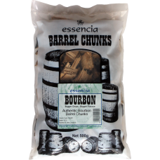 Essencia Bourbon Barrel Chunks 500g case of 12 packs